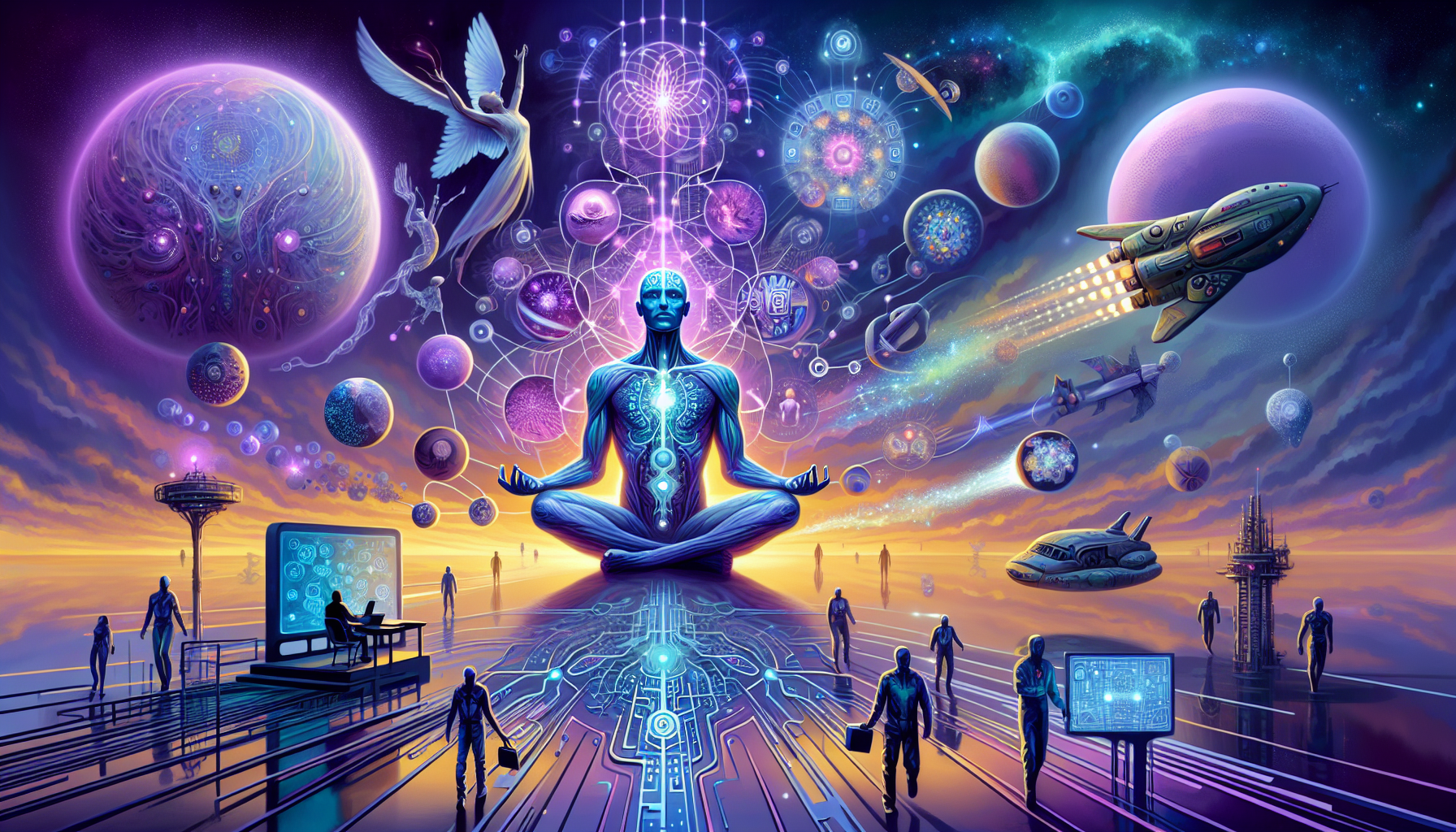 The Great Liberation: How 2024's Job Fears Sparked Humanity's Golden Renaissance