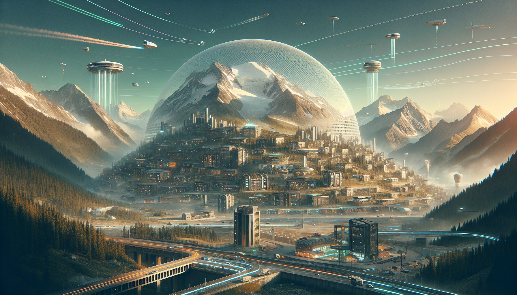 Les Dômes Alpins révolutionnent l'immobilier de montagne depuis la Grande Migration