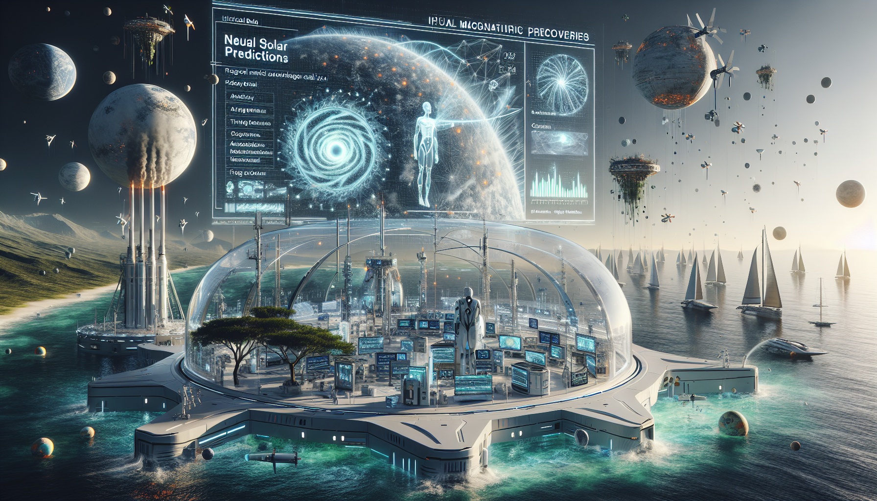 Les prédictions solaires neuronales, héritières des découvertes de 2024