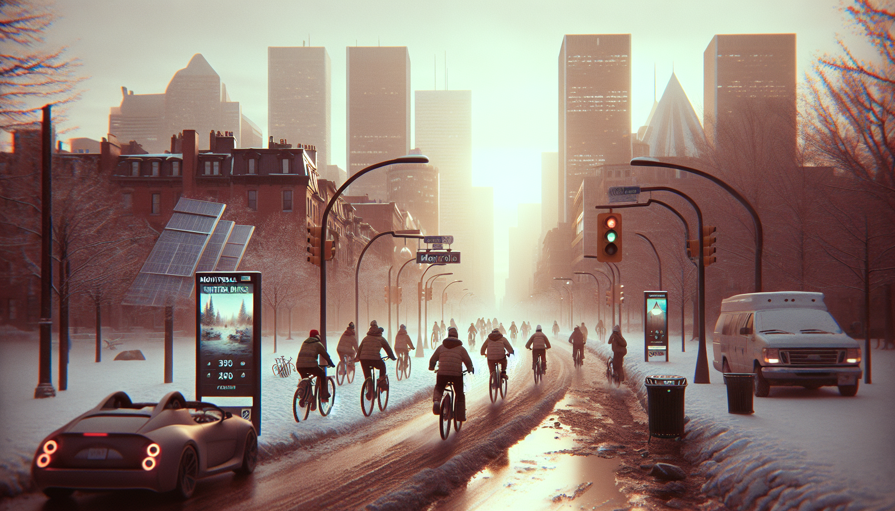 The Last Winter Cyclists: When Montrealers Pedaled Through Snow