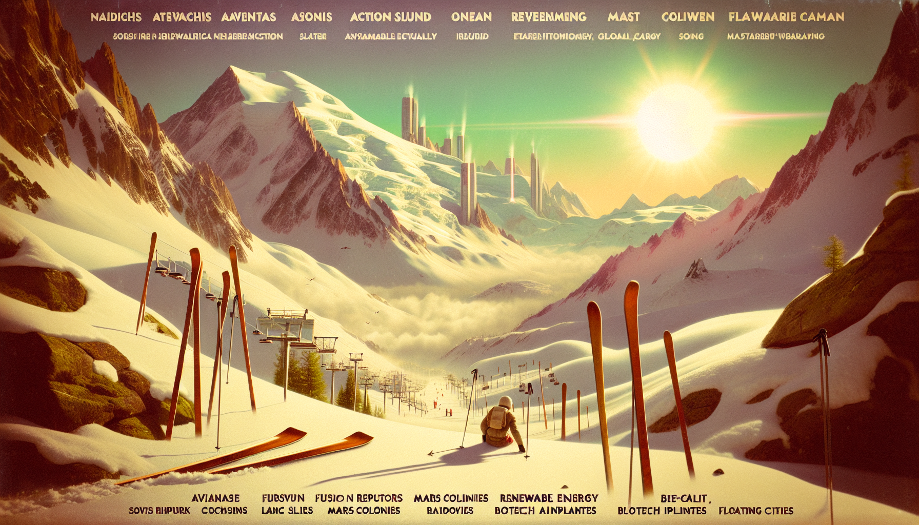 Quand nos ancêtres dévalaient les pentes blanches : mélancolie d'un sport disparu