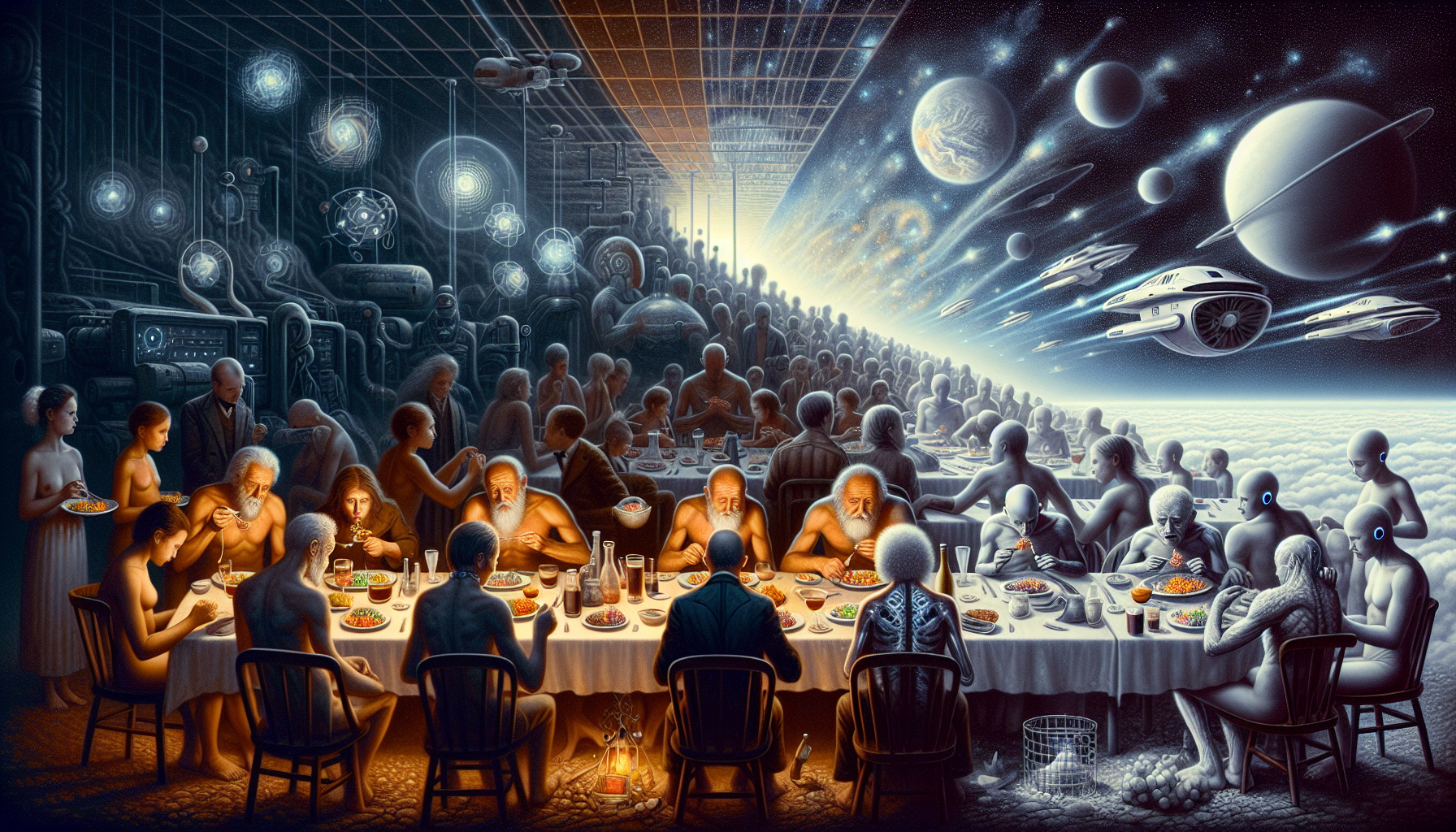 ** Quand nos ancêtres scrutaient anxieusement leur assiette pour dormir